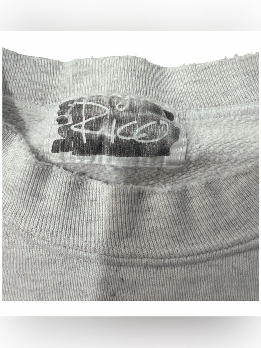 Vintage Vincent’s on the Lake Travis Texas Crewneck Sweatshirt Heather Gray - Picture 2 of 6